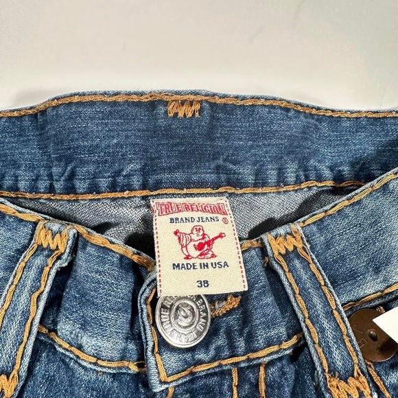 Vintage True Religion Jeans
World Tour Section Billy Super T Seat 34 - Picture 4 of 4